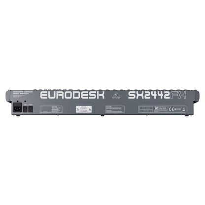 Consola Mescladora Mixer Sx2442fx Behringer Eurodesk