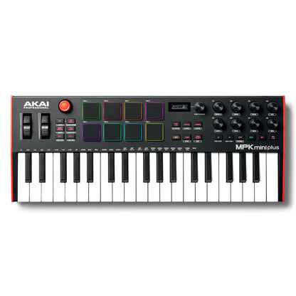 Teclado Controlador Akai Mpk Mini Plus De 37 Teclas - Usb