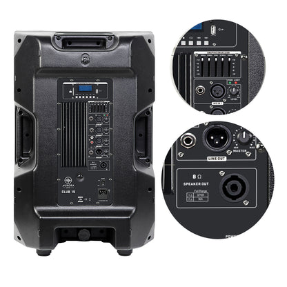 Cabina Parlante Altavoz Activo Aurora Avx Club 15 - 1050w