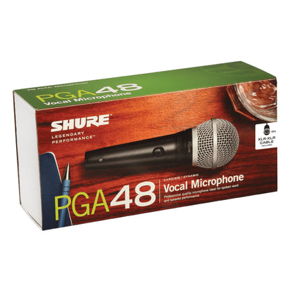 Micrófono Shure Pg Alta Pga48-xlr Dinámico Cardioide Negro