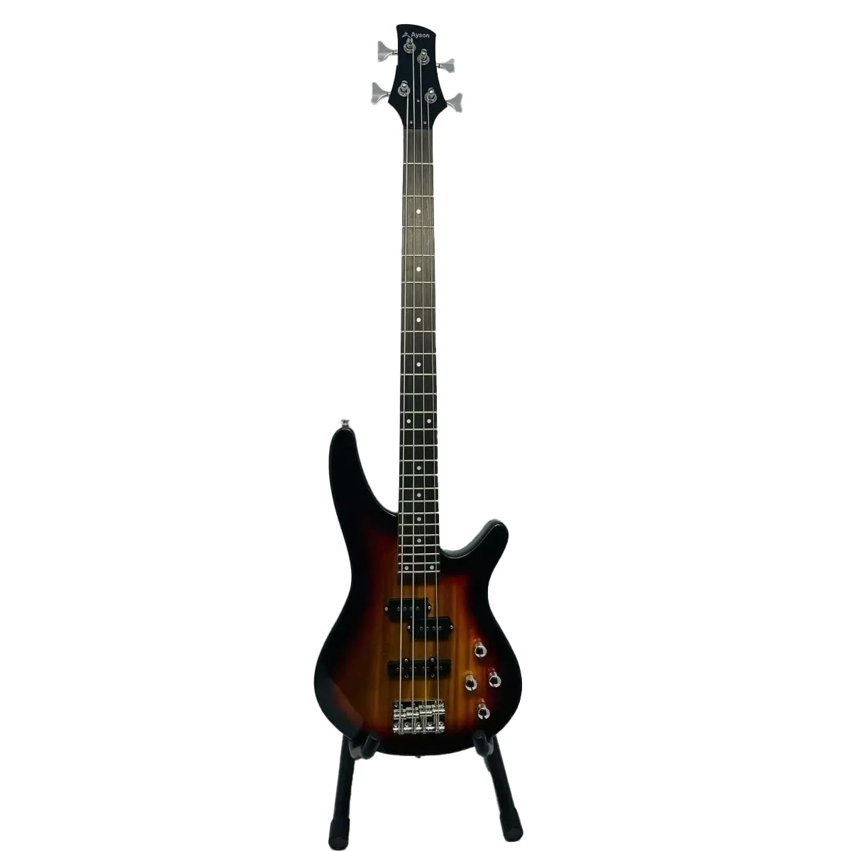 Kit De Bajo Eléctrico 4 Cuerdas + Ampl + Estuche + Cable