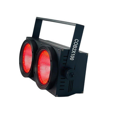 Luz Par Led 2 Focos Profesional Aurora Cob2x100 100w