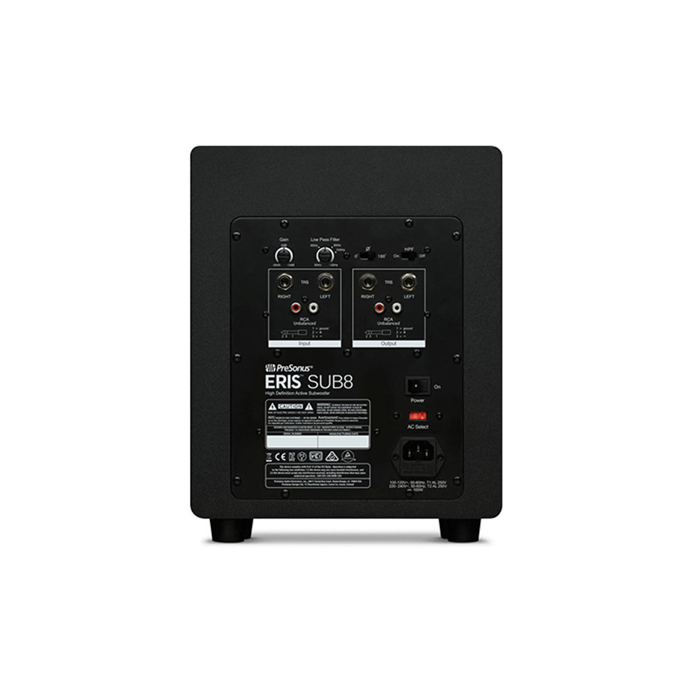 Subwoofer De Estudio Presonus Eris Sub 8 Bt