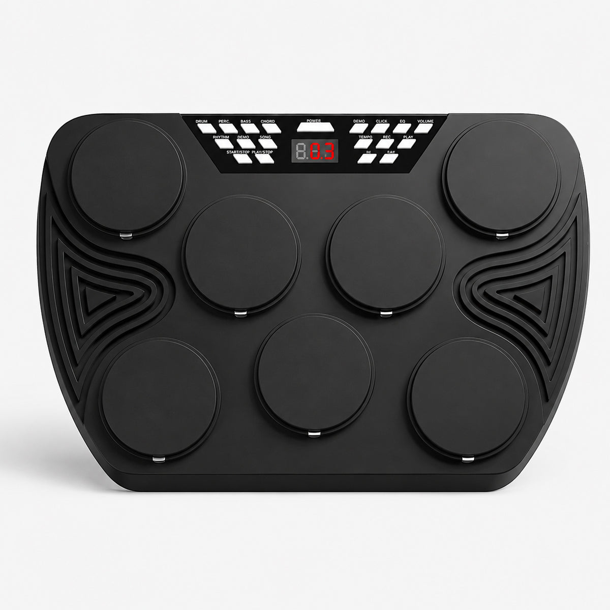 Batería Electrónica Portátil De Mesa 7 Pads - ED01