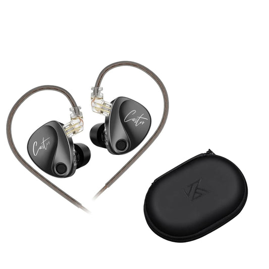 Audifonos Kz Castor Monitores In Ear + Estuche oval