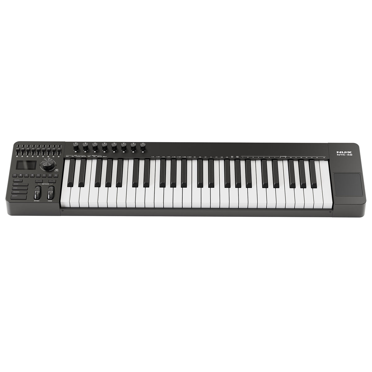 Teclado Controlador Midi Nux Ntk-49 Midi 49 Teclas