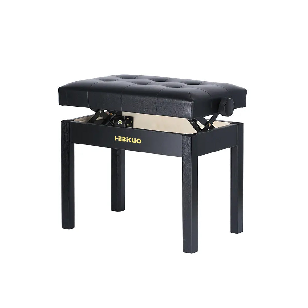 Silla Banqueta Taburete Para Piano Hebikuo Ba212 Ajustable
