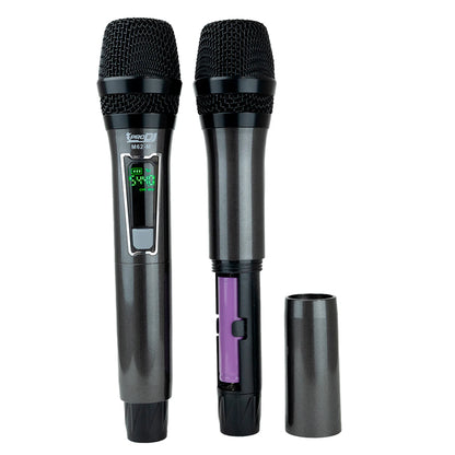 Micrófono Inhalámbrico Doble Pro Dj M62-m