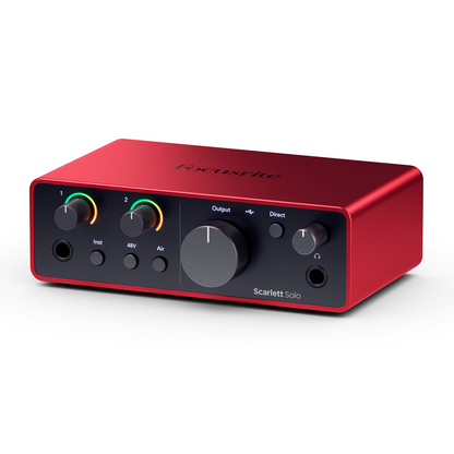 Interfaz De Audio Scarlett Solo 4TH GEN Focusrite