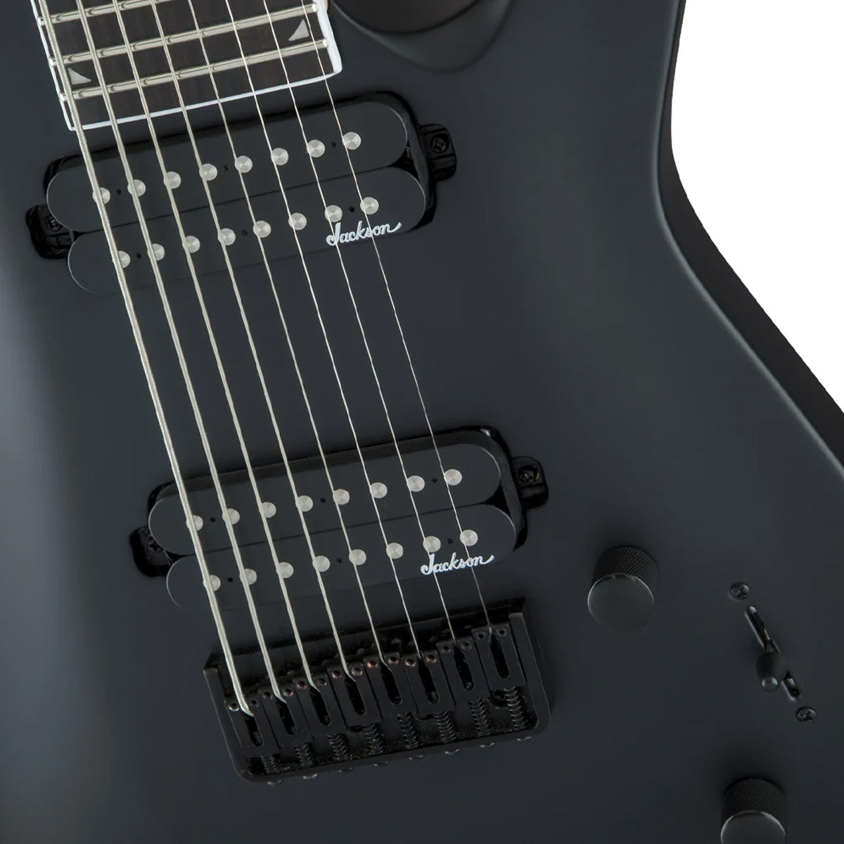 Guitarra Electrica 8 Cuerdas Jackson Js32-8 Dka Satin Black