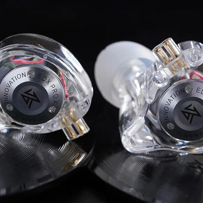 Audifonos Kz Edx Pro X Monitores In Ear + Estuche Oval