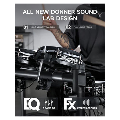 Bateria Electronica Donner Ec6989 Beat