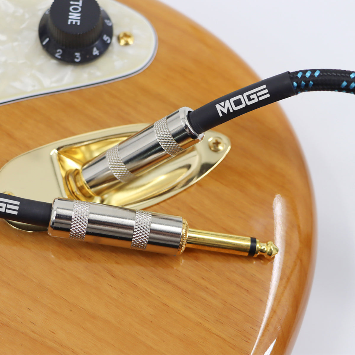 Cable De Instrumento Moge Mb22 De 6 Metros