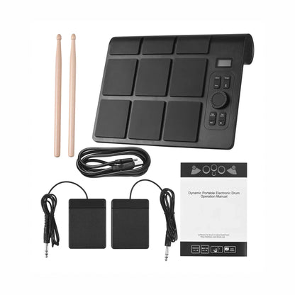 Bateria Electronica Portatil 9 Pads - ED02