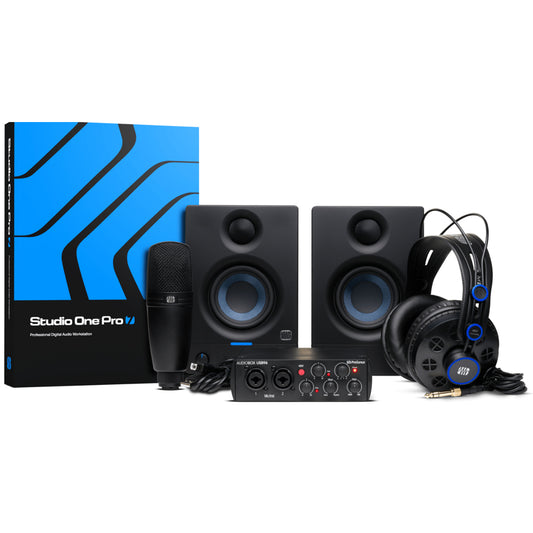 Kit Combo De Grabación Presonus Audiobox 96k Complete Bundle