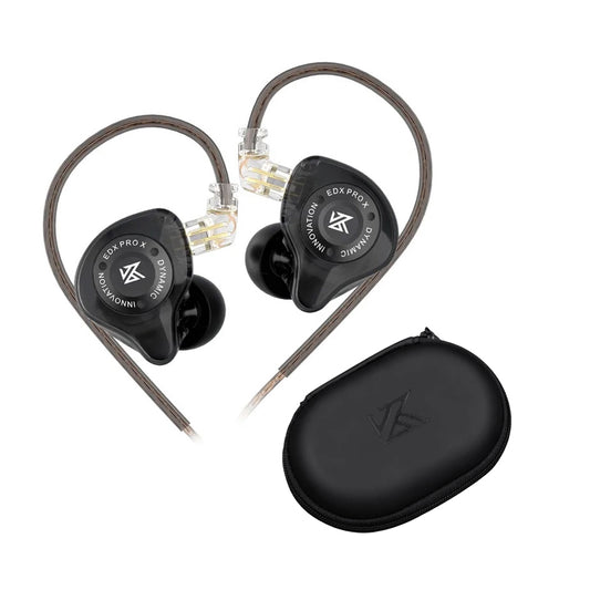 Audifonos Kz Edx Pro X Monitores In Ear + Estuche Oval