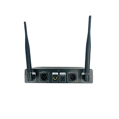 Micrófono Uhf Inalámbrico Doble De Mano Aurora X-7