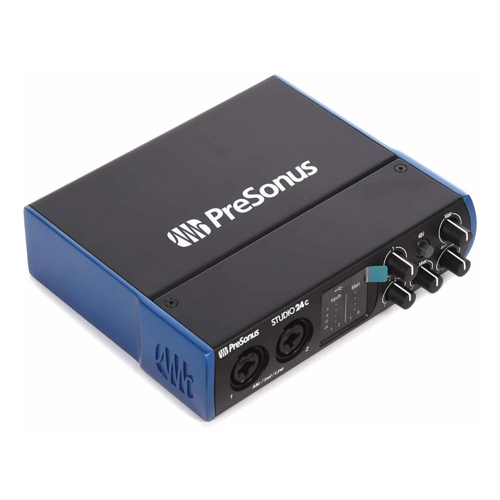 Interfase De Audio Presonus Studio 24c - Usb-c 2 Canales