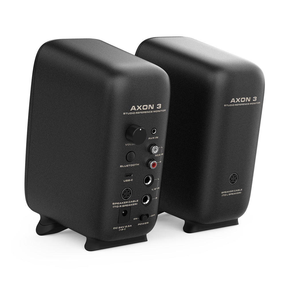 Par Monitores Nux Nfm-03 Axon 3 De Estudio De 90w