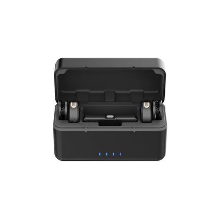 Micrófono Dual De Grabación De Solapa Inalámbrico Takstar V2