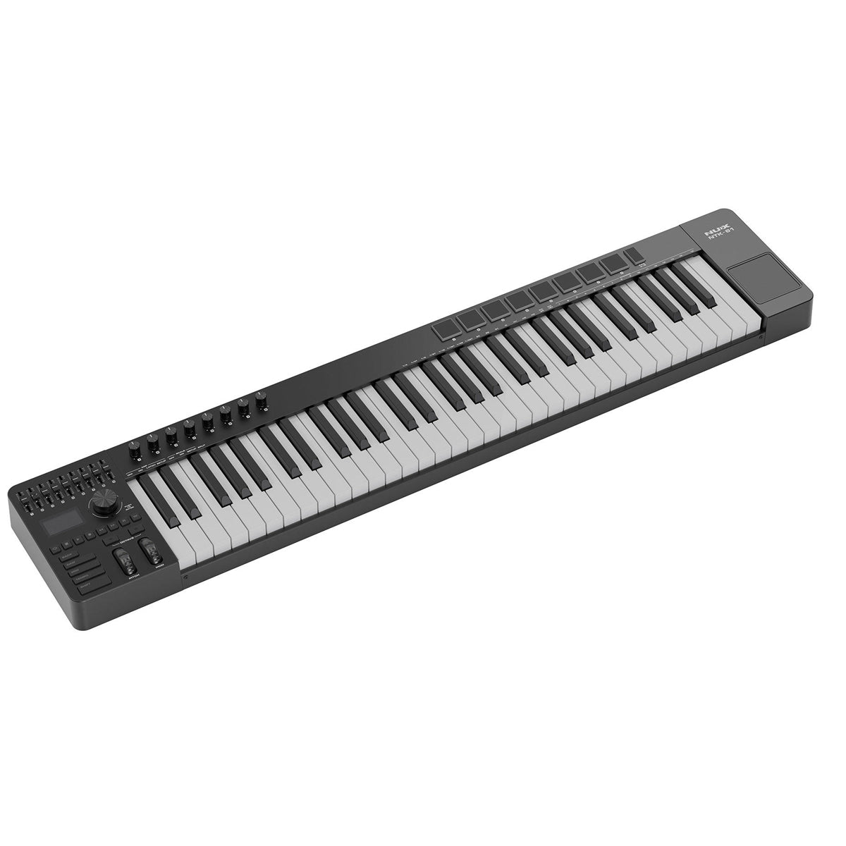 Teclado Controlador Midi Nux Ntk-61 De 61 Teclas