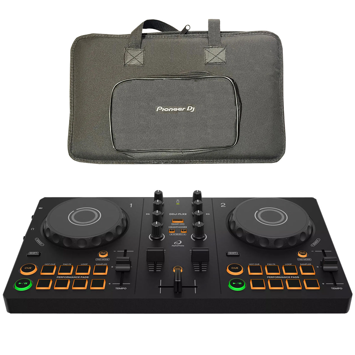 Controlador Consola Ddj-flx2 Dj Pioneer Alphatheta + Estuche