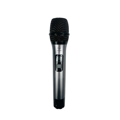 Micrófono Uhf Inalámbrico Doble De Mano Aurora X-7