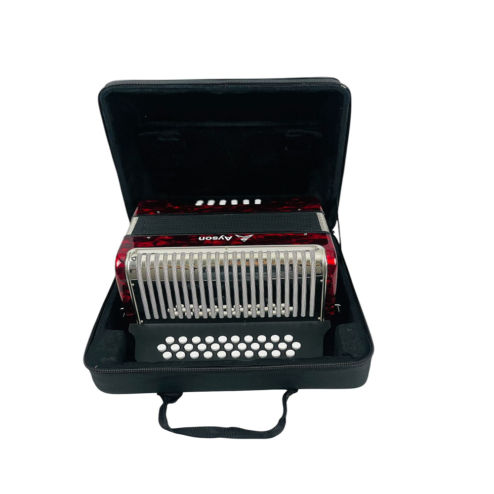 Acordeon Ayson Besas 5 Letras Si Bemol, Mi Bemol, La Bemol