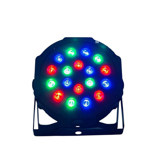Luz Led Dmx Aurora Lp1801 Rgb De 18 X 1w