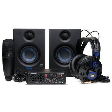 Kit Combo De Grabación Presonus Audiobox 96k Complete Bundle