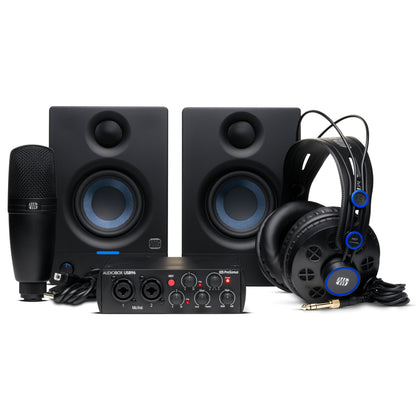 Kit Combo De Grabación Presonus Audiobox 96k Complete Bundle