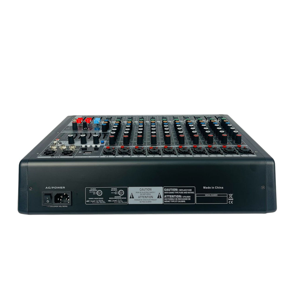 Consola Mezcladora Mixer - 12 Canales Con Efectos Aurora V12