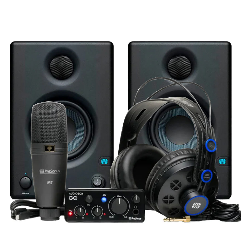 Kit Combo De Grabación Presonus Audiobox Go Creator Bundle