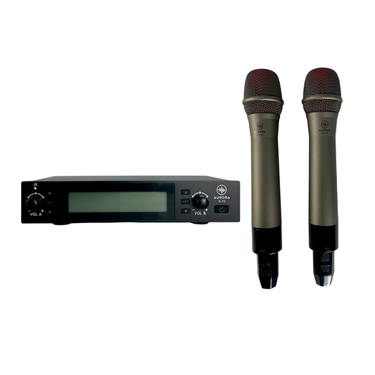 Microfono Inalambrico Profesional Recargable Aurora X-10