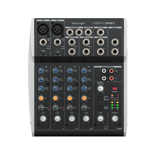 Consola Mezclador Mixer Behringer 802s Xenyx Con Interfaz