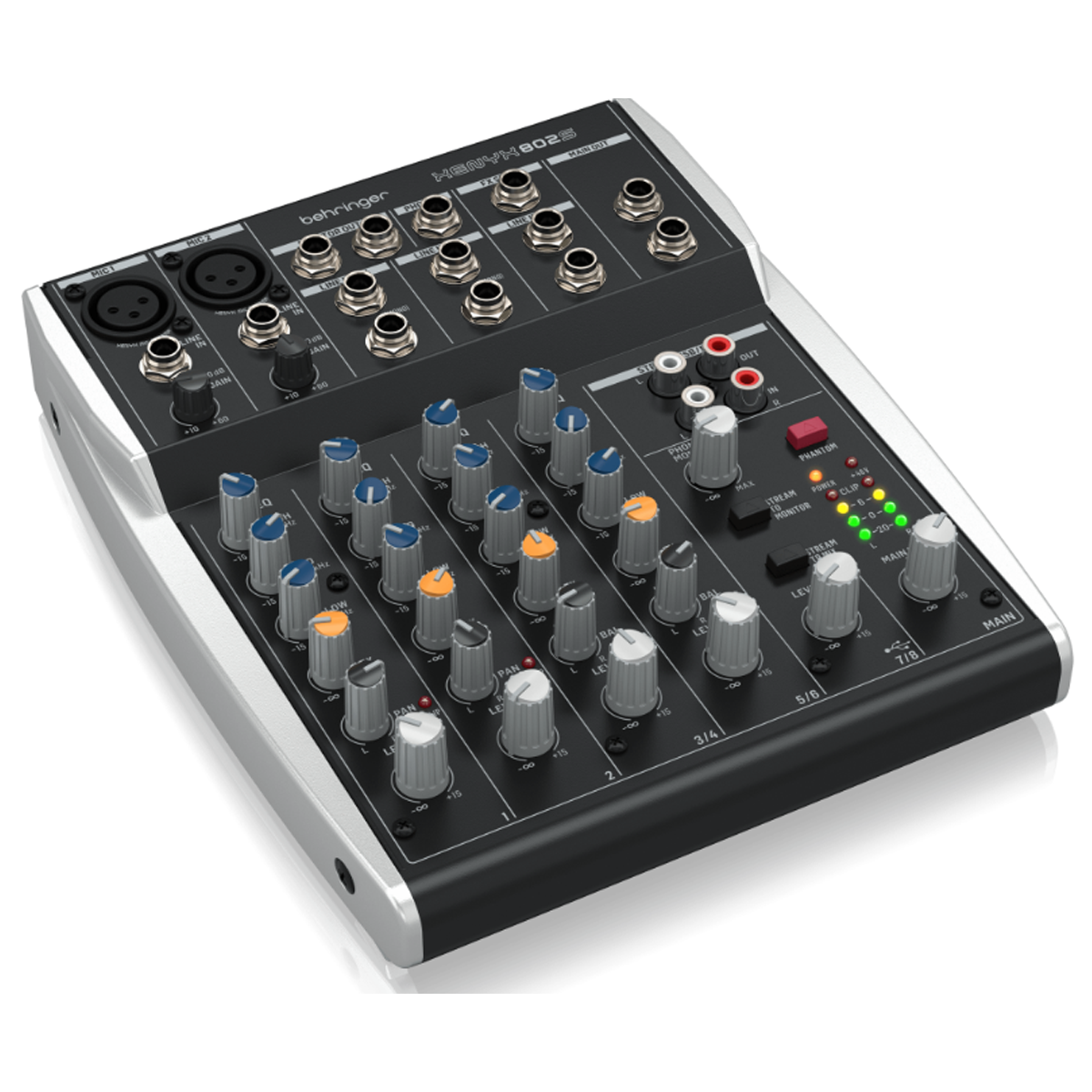 Consola Mezclador Mixer Behringer 802s Xenyx Con Interfaz
