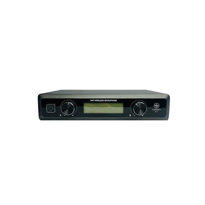Micrófono Uhf Inalámbrico Doble De Mano Aurora X-7