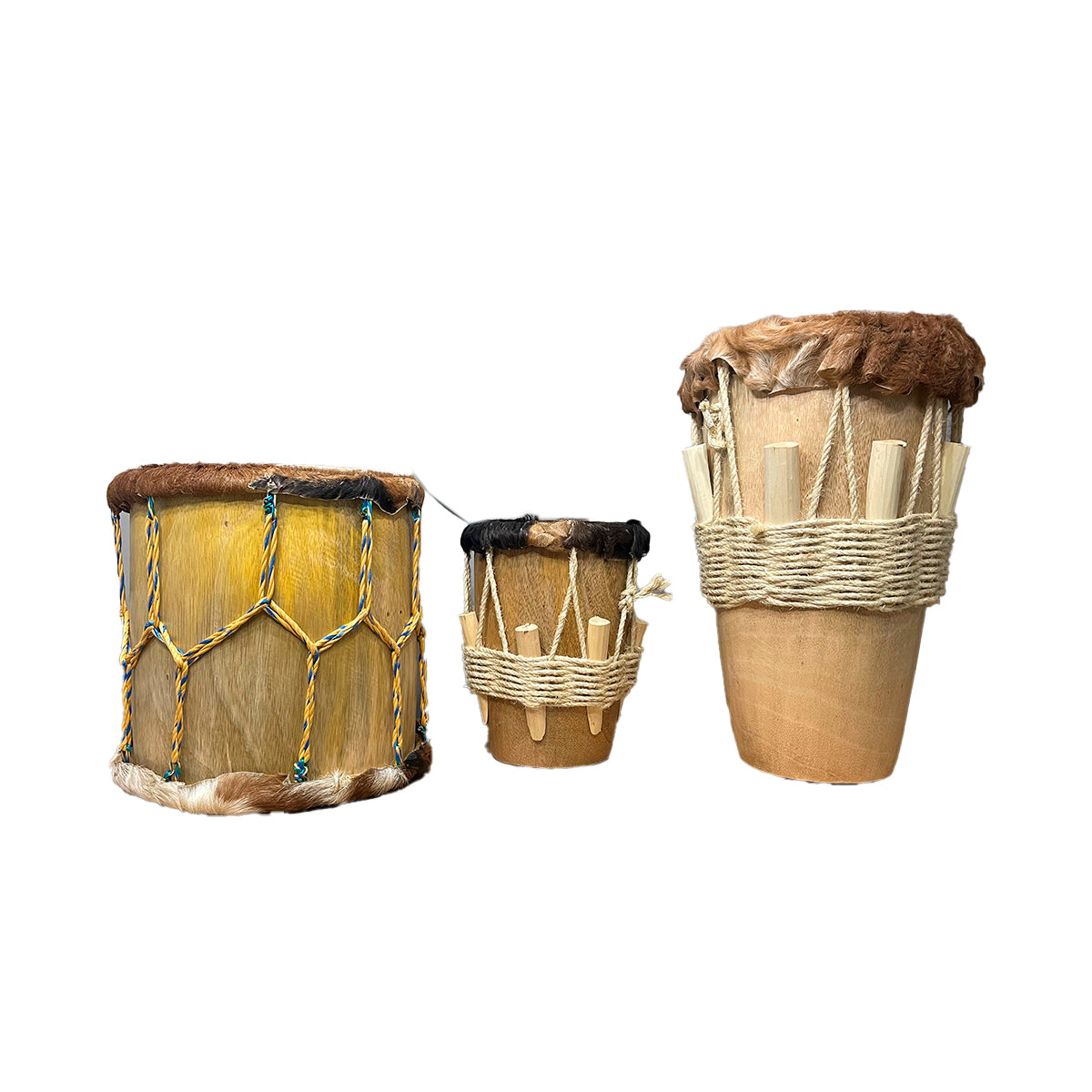 Set Tambores Alegre + Llamador + Tambora Costeña San Jacinto