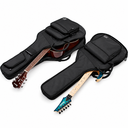 Estuche Ibanez Doble Para Guitarra Acústica Y Eléctrica IGAB2540-BK