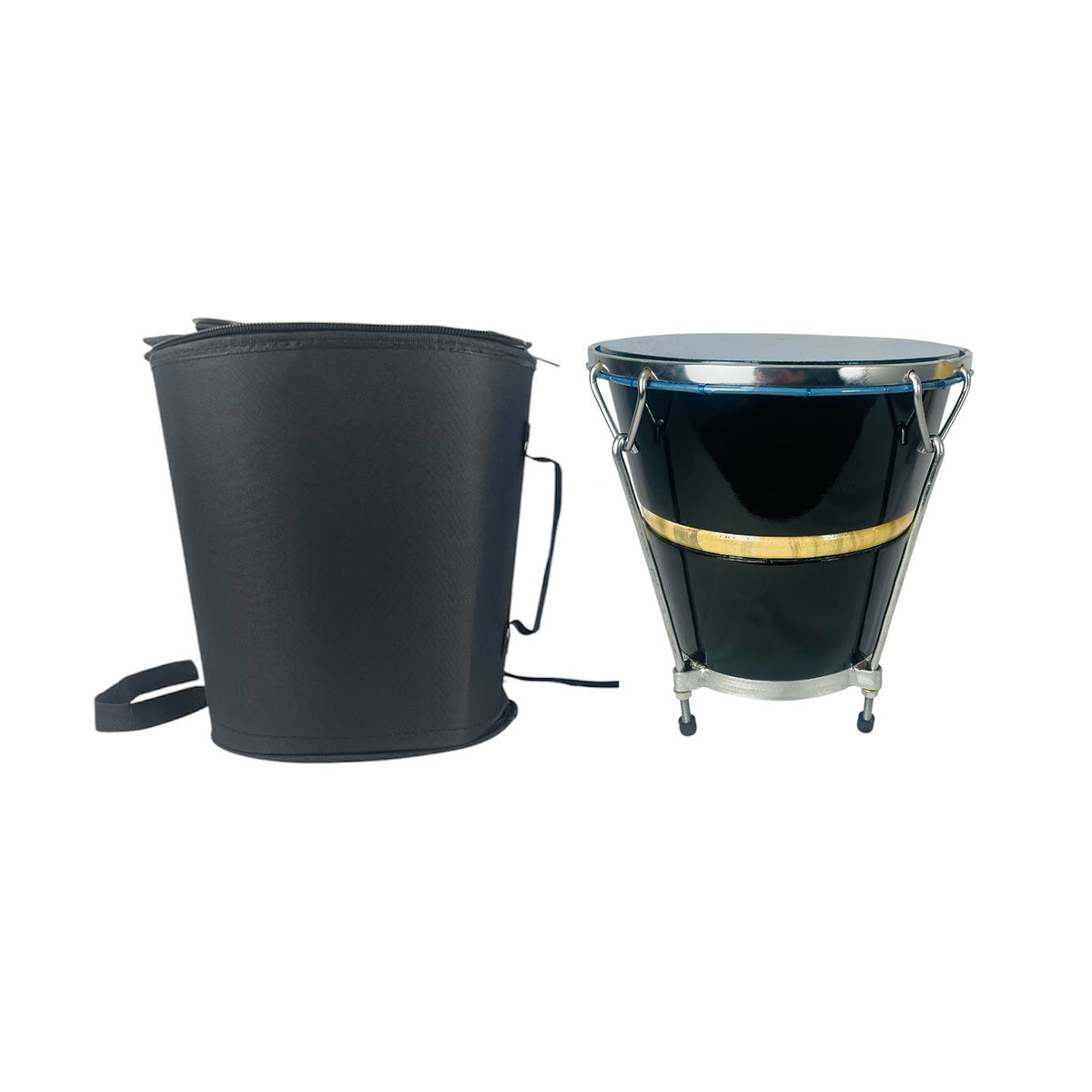 Caja Vallenata En Madera + Estuche Semiduro