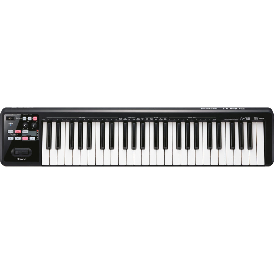 Teclado Controlador Midi Roland A-49 Bk Profesional