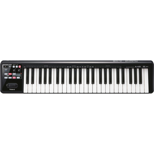 Teclado Controlador Midi Roland A-49 Bk Profesional