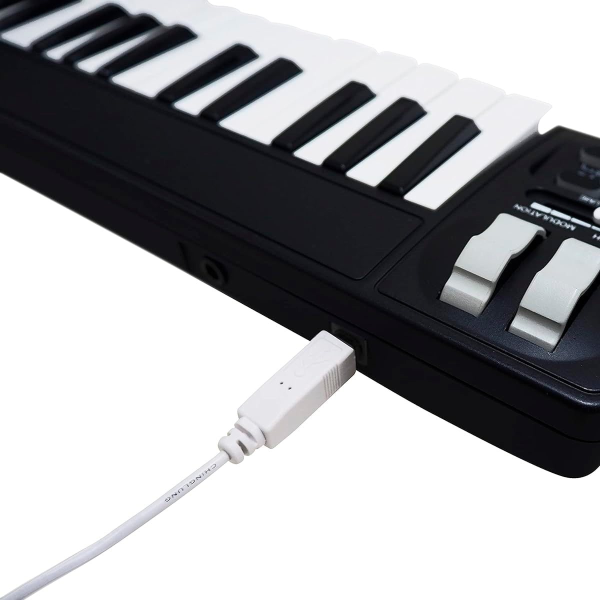 Controlador Midi Teclado Midiplus Akm320 De 32 Teclas