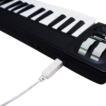 Controlador Midi Teclado Midiplus Akm320 De 32 Teclas