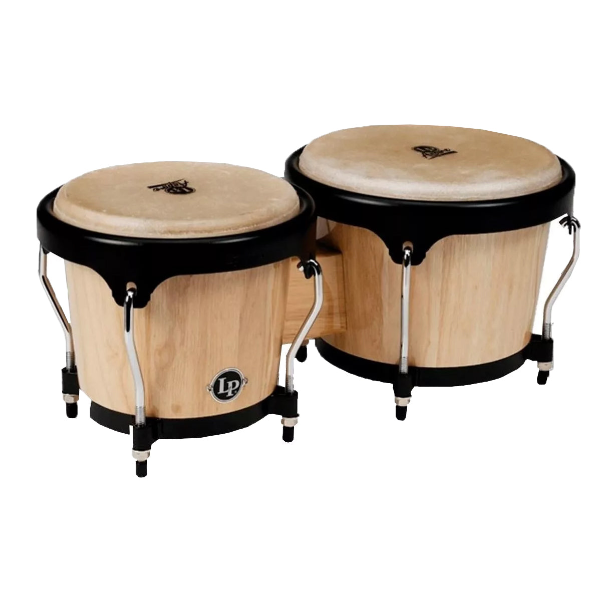 Bongós En Madera Lp Aspire Lpa601 Aw De 6 3/4 &amp; 8 Natural
