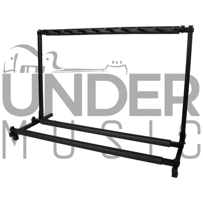 Soporte Base Atril Stand De Piso Para 9 Guitarras