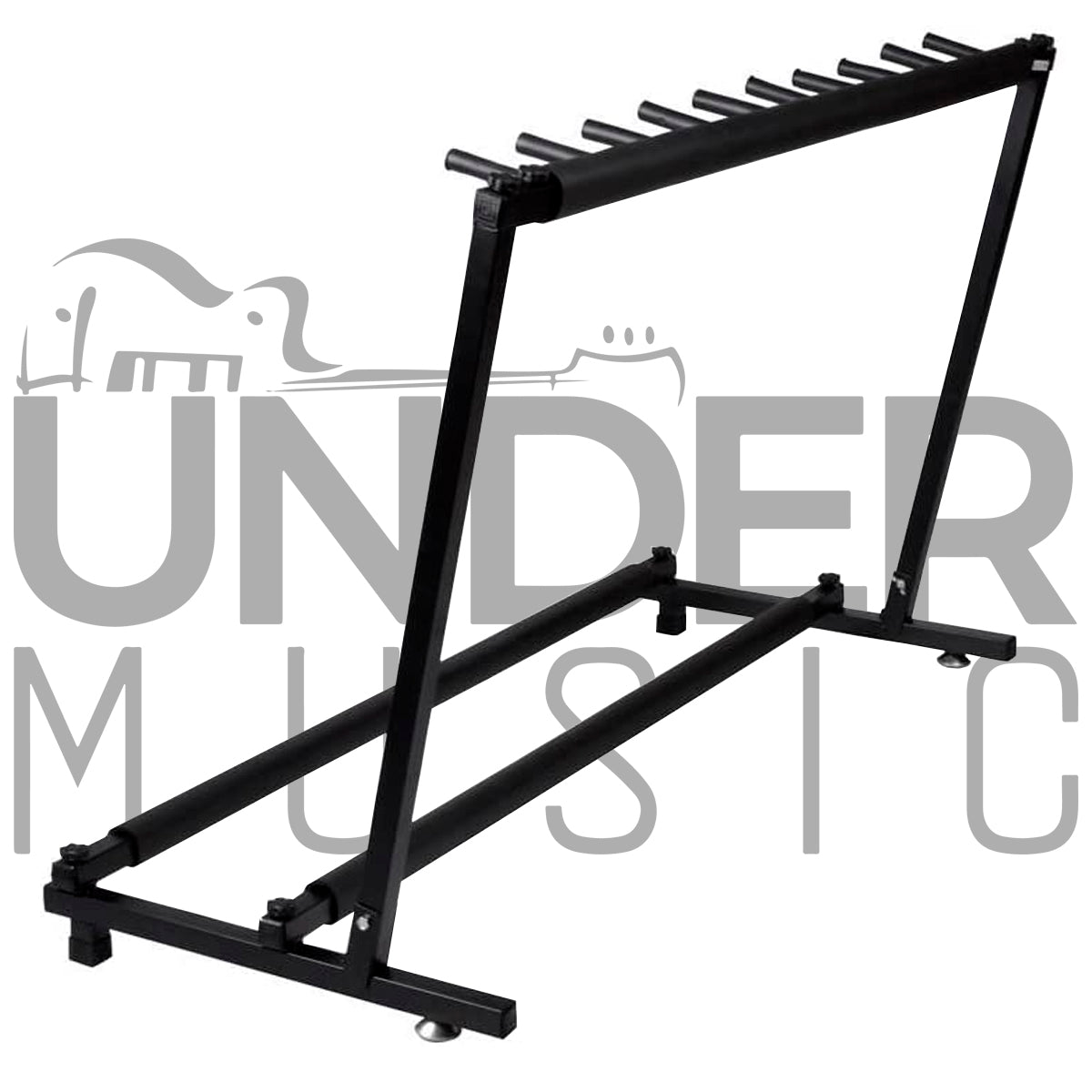 Soporte Base Atril Stand De Piso Para 9 Guitarras
