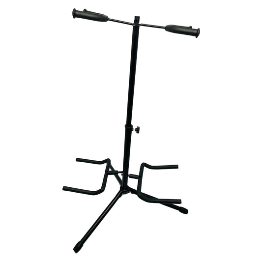 Atril Base Stand Soporte Vertical Doble Para Guitarra