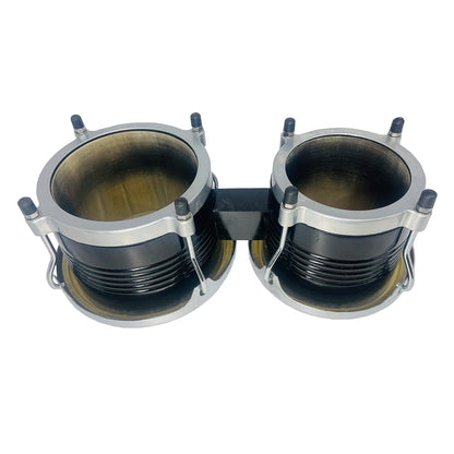 Bongos En Madera De 7.5 Y 8.5 Color Natural + Estuche