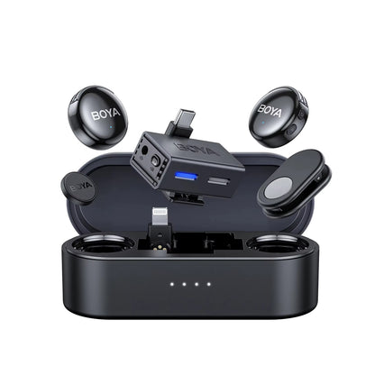 Micrófono Inalámbrico Boya Boyalink 3-01 2tx + 1rx 2.4ghz